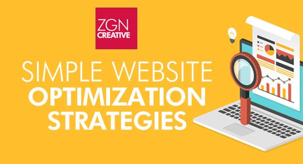 Simple Website Optimization Strategies ZGN Creative